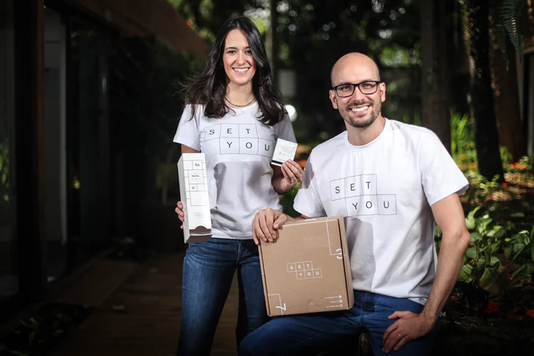 SetYou: os sócios Juliana Duarte e Murillo Vianna (SetYou/Divulgação)