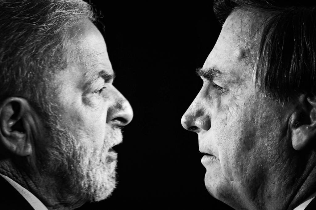 Lula e Bolsonaro: petista tem vantagem entre os baianos. (Ricardo Stuckert/Alan Santos/Flickr)