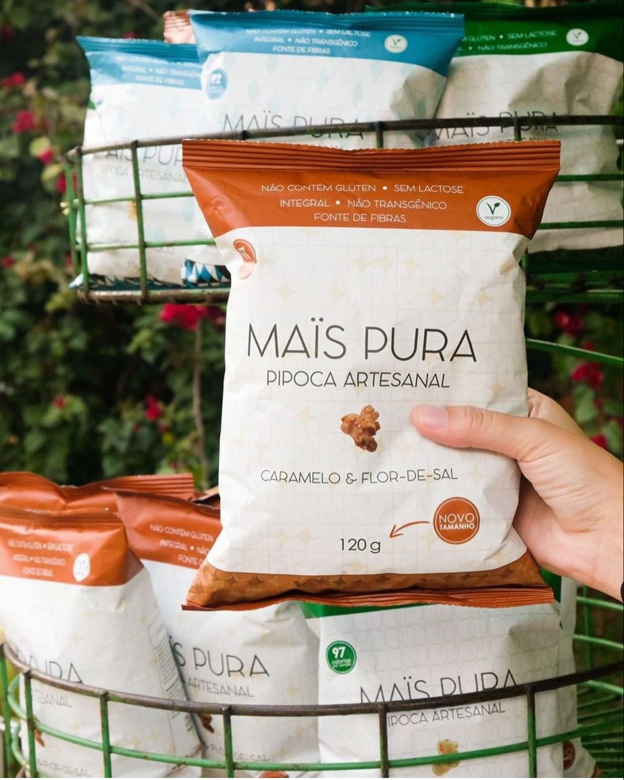 MAIS PURA Mais Pura: marca de pipoca caramelizada saudável cresce 1.285% em 5 anos e mira novas categorias de alimentos