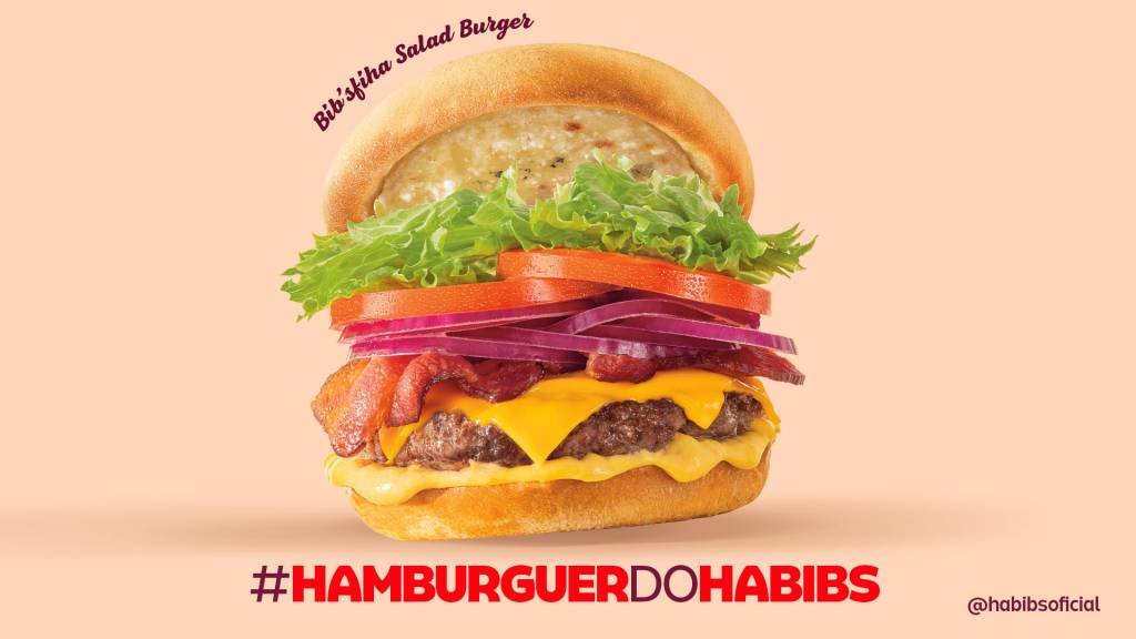 Habib’s lança dois sabores de hambúrguer de esfiha e viraliza nas redes