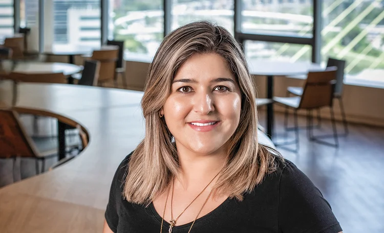 Priscila Castanho, diretora regional sênior de sucesso do colaborador da Salesforce no Brasil: equipe dedicada à diversidade (Marcelo Justo/Divulgação)