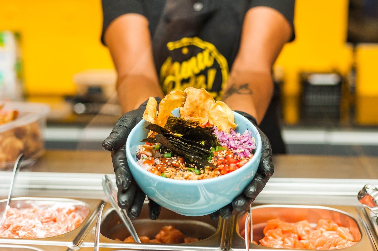 Franquia Menu Poke