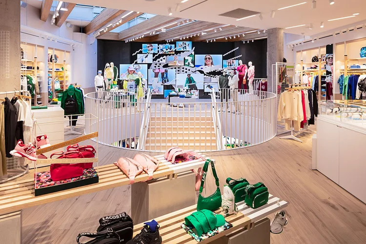 Loja conceito da Lacoste: colaborações, coleções cápsulas e exclusivas (Lacoste/Divulgação)