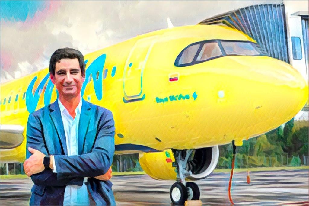 Félix Antelo, CEO da companhia aérea colombiana: objetivo é ter voos diários nos próximos 12 meses (Viva/Divulgação)