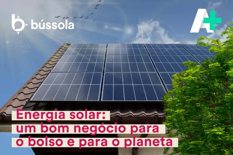 Fonte solar já ultrapassou a potência instalada de termelétricas movidas a petróleo e outros combustíveis fósseis. (Bússola/Divulgação)