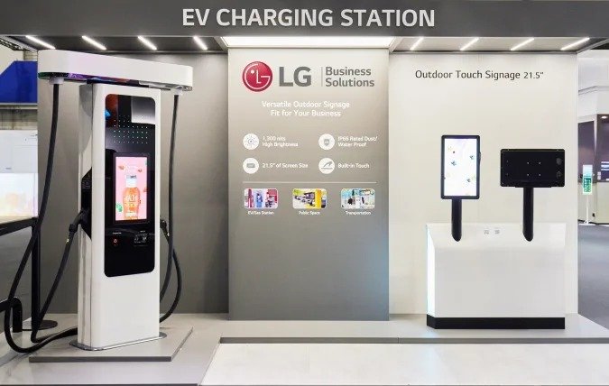 LG compra startup que desenvolve carregadores compactos para veículos elétricos