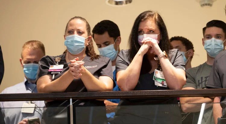 Funcionários de hospital atacado em Tulsa: atirador matou quatro pessoas na quarta-feira, 1º de junho (J. Pat Carter/Getty Images)