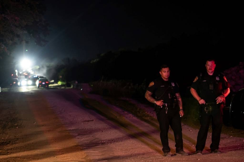 Texas: San Antonio, a 250 km da fronteira, é uma importante rota de trânsito para os traficantes (AFP/AFP)