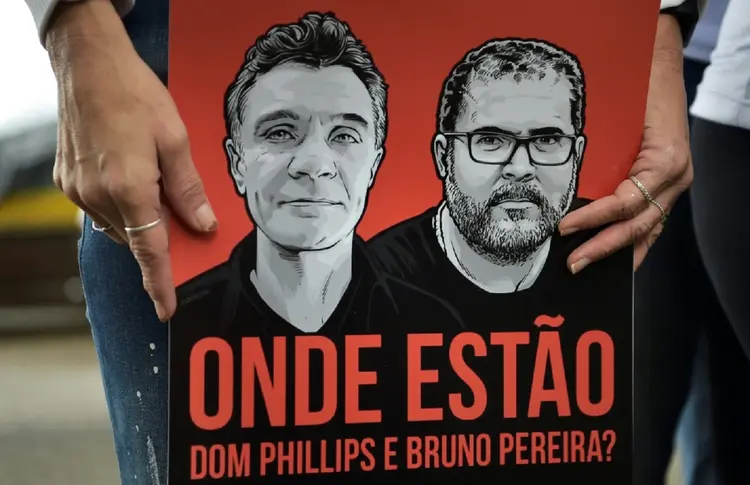 Bruno e Dom: de acordo com a Polícia Civil, novo suspeito teve depoimento "fundamentado" (AFP/AFP)