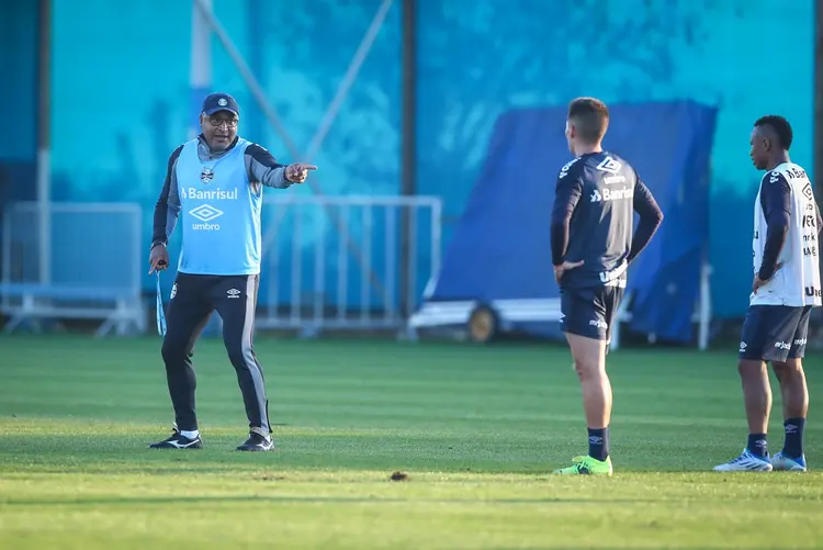 Grêmio: Com 22 pontos, o Grêmio espera que Sport e Tombense tropecem para abrir até quatro pontos de vantagem (Grêmio/Divulgação)