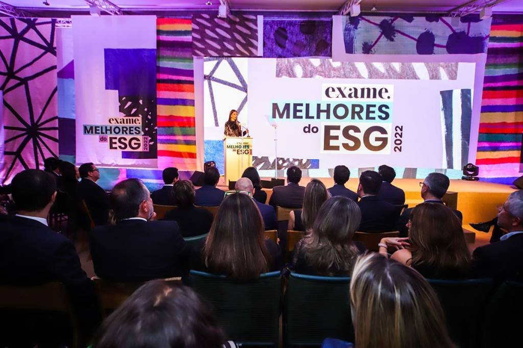 O evento de premiação do Guia Melhores do ESG, no Museu da Casa Brasileira, em São Paulo, reuniu lideranças de 46 empresas (Leandro Fonseca/Exame)