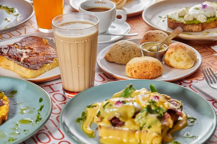 Café da manhã do Nouzin. (rodolfo regini/Divulgação)