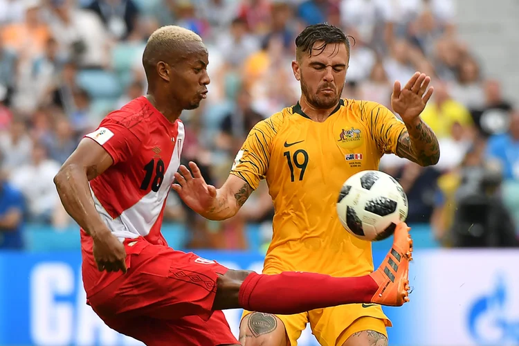 Copa do Mundo: Quem vencer entrará no Grupo D da Copa (NELSON ALMEIDA/AFP/Getty Images)