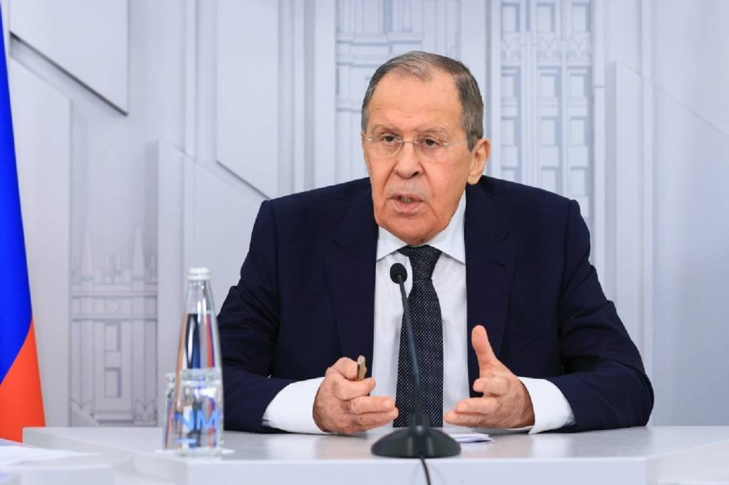 Rússia: De sua parte, Lavrov assegurou que a Rússia não seguiria o exemplo dos ocidentais (AFP/AFP)