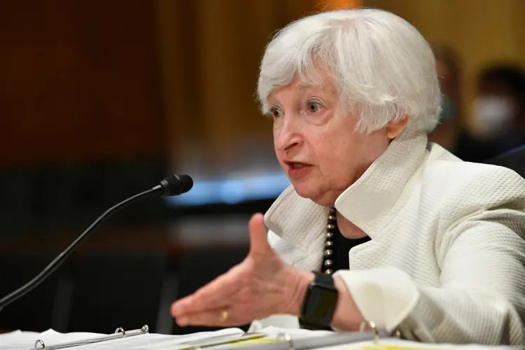 Secretária do Tesouro americano, Janet Yellen (AFP/AFP)