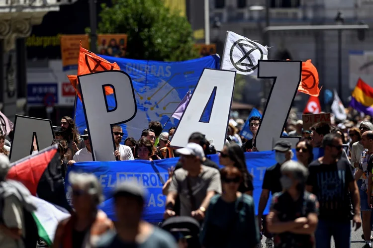 O objetivo principal da data, é que as pessoas se conscientizem e realizem ações para a paz (AFP/AFP)