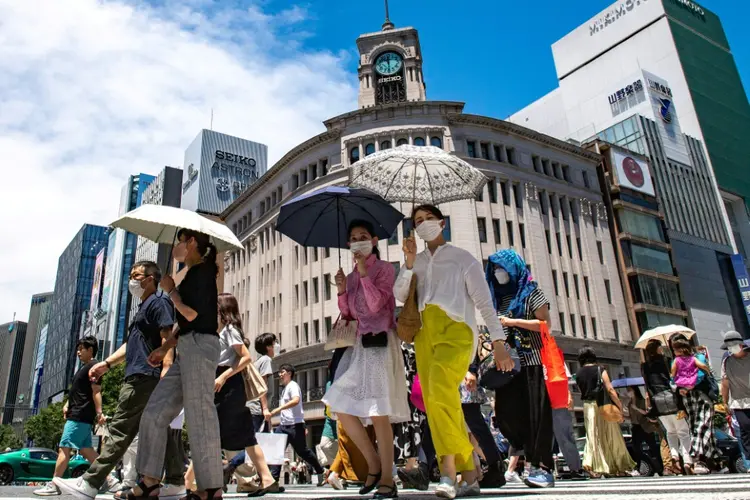 Japão: o presidente do BoJ, Haruhiko Kuroda, negou que a decisão de ajustar a política de controle da curva de rendimentos represente um aumento de juros (Agence France-Presse/AFP)