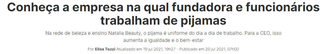 Conheça a empresa na qual a fundadora e funcionários trabalham de pijamas