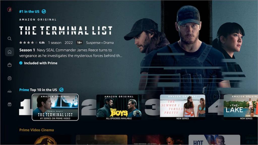 Amazon refaz o design do app Prime Video; novo visual lembra o da rival Netflix