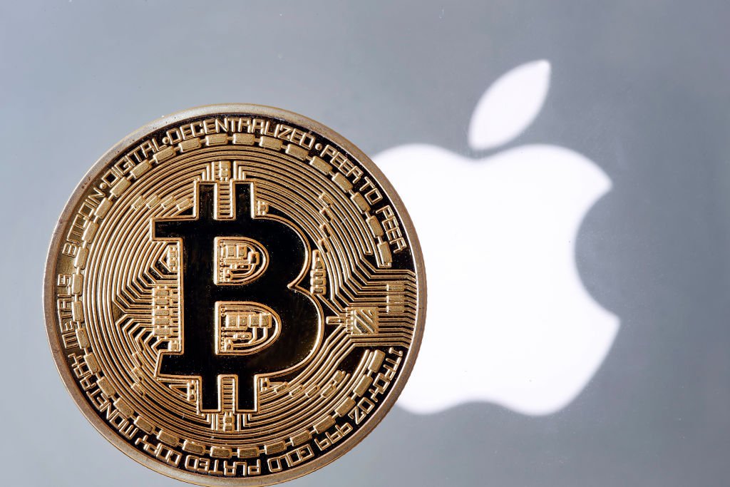 Bitcoin movimenta, em média, 140% mais dinheiro por dia do que as ações da Apple