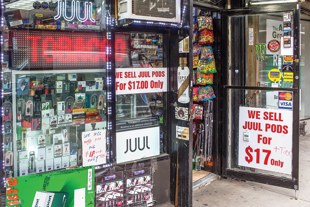 Store sells Juul tobacco products