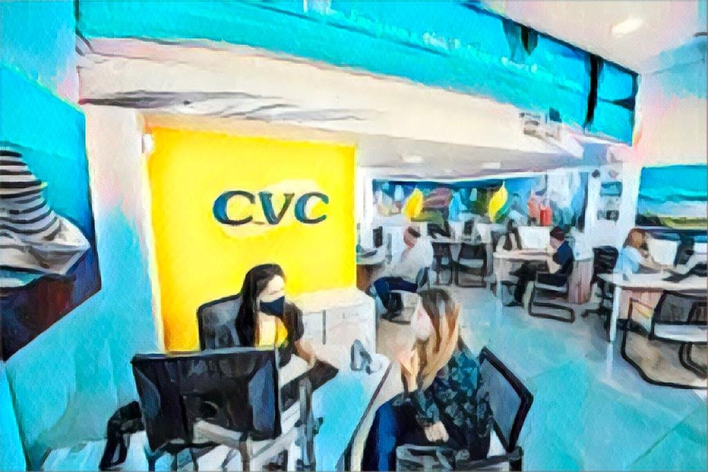 CVC registra piso histórico na B3, com vendas em 71% do nível pré-pandemia