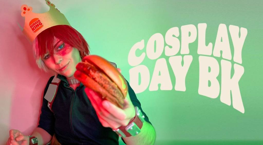 Dia do Cosplay: Burger King dá desconto de 50% em sanduíche para quem for fantasiado nas lojas