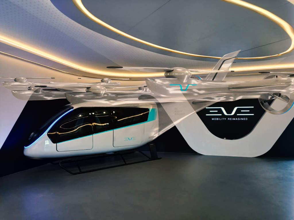 eVTOL (veículo elétrico de decolagem e pouso vertical) eVTOL (veículo elétrico de decolagem e pouso vertical)