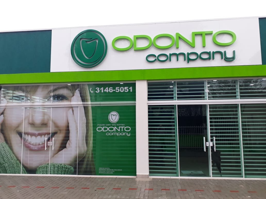 Fachada de uma unidade da franquia da OdontoCompany