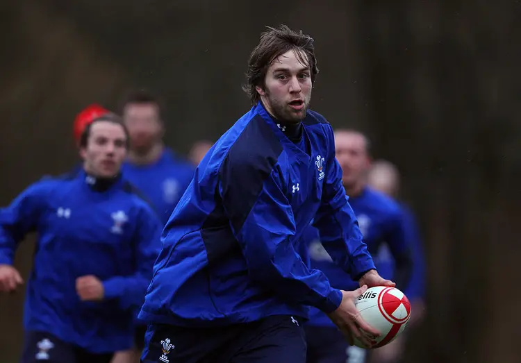 Ryan Jones quando capitão da seleção de Gales (Stu Forster/Getty Images)