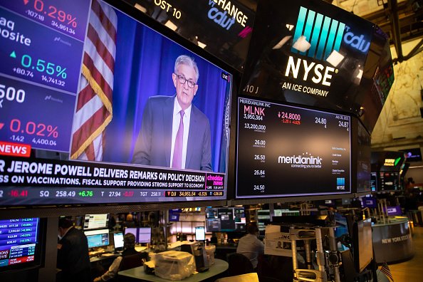 IPOs nos EUA: as ofertas públicas iniciais de ações em Nova York levantaram apenas US$ 24 bilhões em recursos até agora em 2022 (Michael Nagle/Bloomberg via/Getty Images)