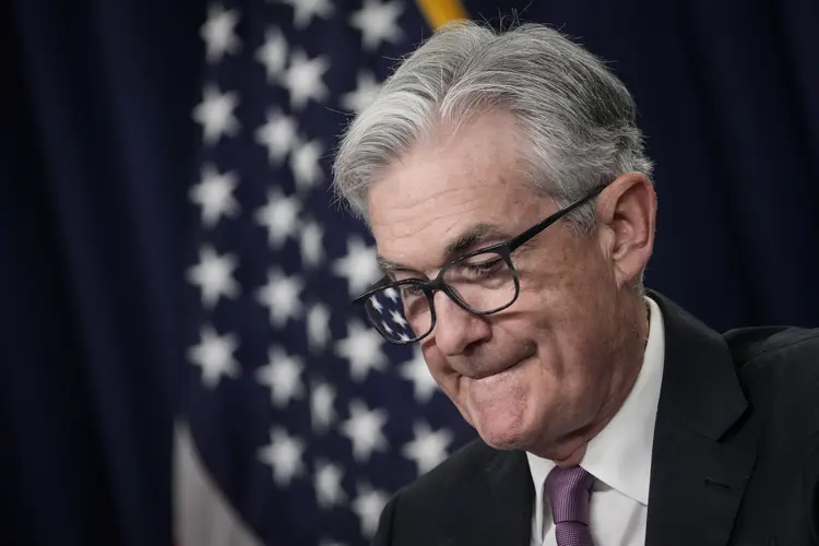 Jerome Powell, presidente do Federal Reserve (Drew Angerer/Getty Images)