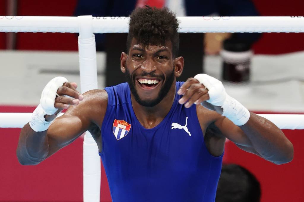 O atleta cubano Andy Cruz. (Julian Finney/Getty Images)