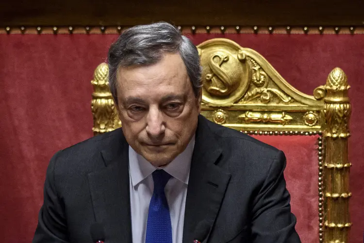 Mario Draghi: "A Itália é forte quando está unida" (Antonio Masiello/Getty Images)