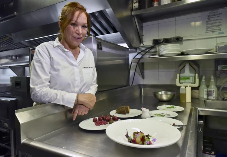 A chef colombiana Leonor Espinosa. (LUIS ACOSTA/AFP/Getty Images)