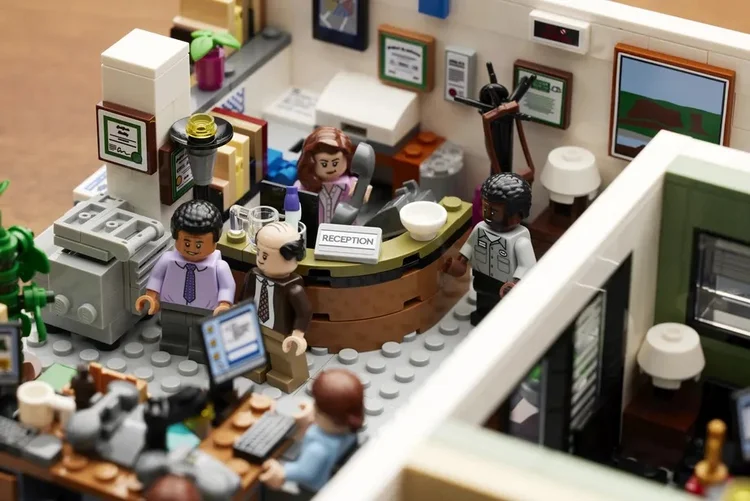 The Office em formato LEGO: (Lego/Reprodução)