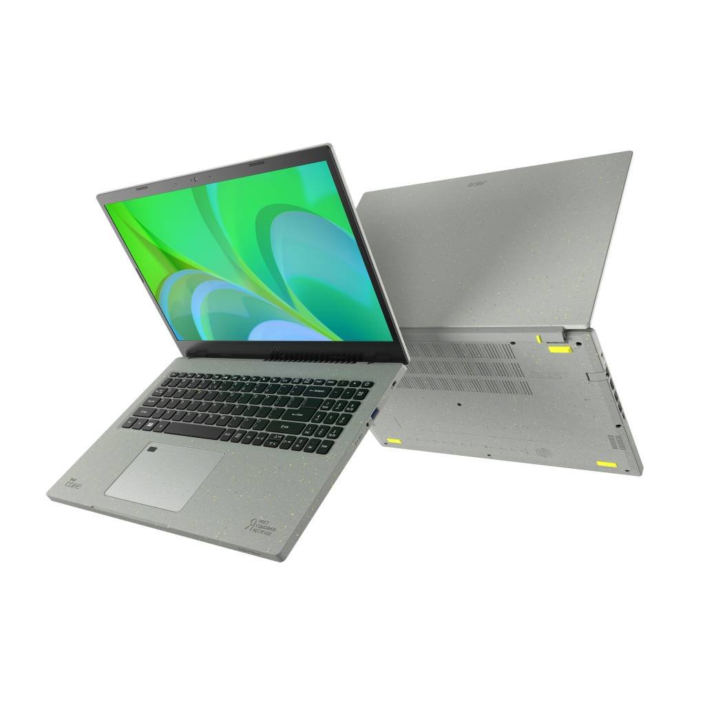 Acer anunciou nesta quarta-feira, 20, a produção nacional do Aspire Vero, o notebook mais sustentável da marca. (Acer/Divulgação)