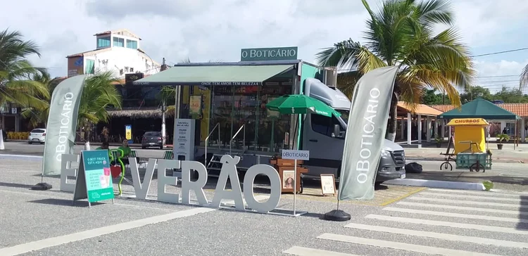 Caminhão chega amanhã em Palmas, no Tocantins. (Boticário/Divulgação)