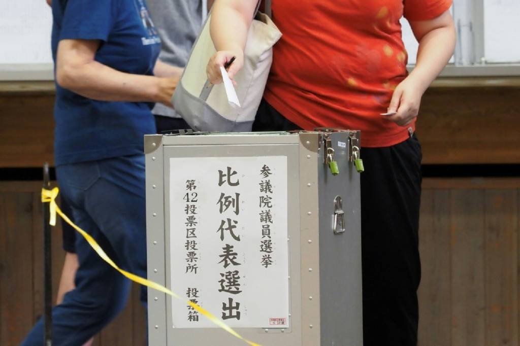 Japão: A morte de Abe parece ter ajudado a aumentar um pouco a participação dos eleitores (AFP/AFP)