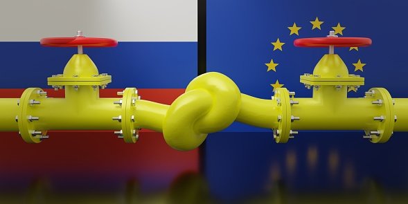 A Rússia reduziu suas exportações de hidrocarbonetos para a União Europeia (Getty Images/Getty Images)