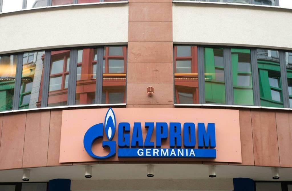 Sede da Grazprom em Berlim: empresa russa reduzirá entregas do gasoduto Nord Stream (AFP/AFP)
