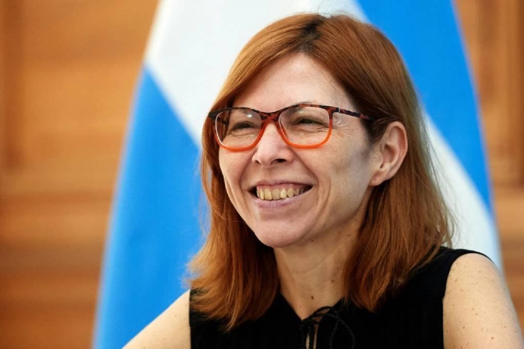 Silvina Batakis: ela é a segunda mulher a ocupar o Ministério da Economia da Argentina, depois de Felisa Miceli (AFP/AFP)