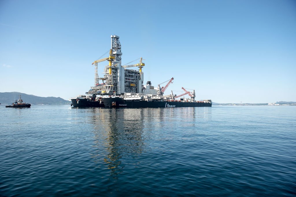 Campo de petróleo da Equinor: se chegar a todas as plantas planejadas, greve pode reduzir produção de petróleo da Noruega em 8% (Carina Johansen/Bloomberg via Getty Images/Getty Images)