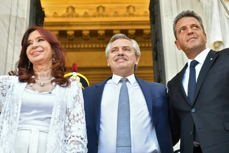 Sergio Massa: Como o próprio Fernández, Massa foi chefe de gabinete na presidência de Cristina Kirchner, entre 2008 e 2009 (AFP/AFP)