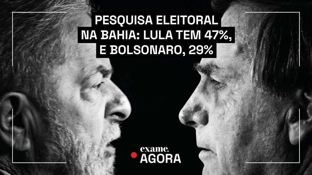 Pesquisa eleitoral: Lula vence Bolsonaro na Bahia