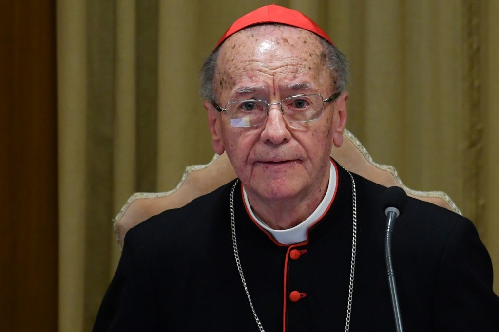 Foto de arquivo, de 7 de outubro de 2019, do cardeal Cláudio Hummes no Vaticano (AFP/AFP Photo)