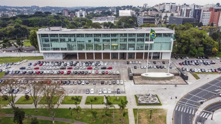 Palácio Iguaçu: sede do governo do Paraná. (Pedro Ribas/SMCS/Divulgação)