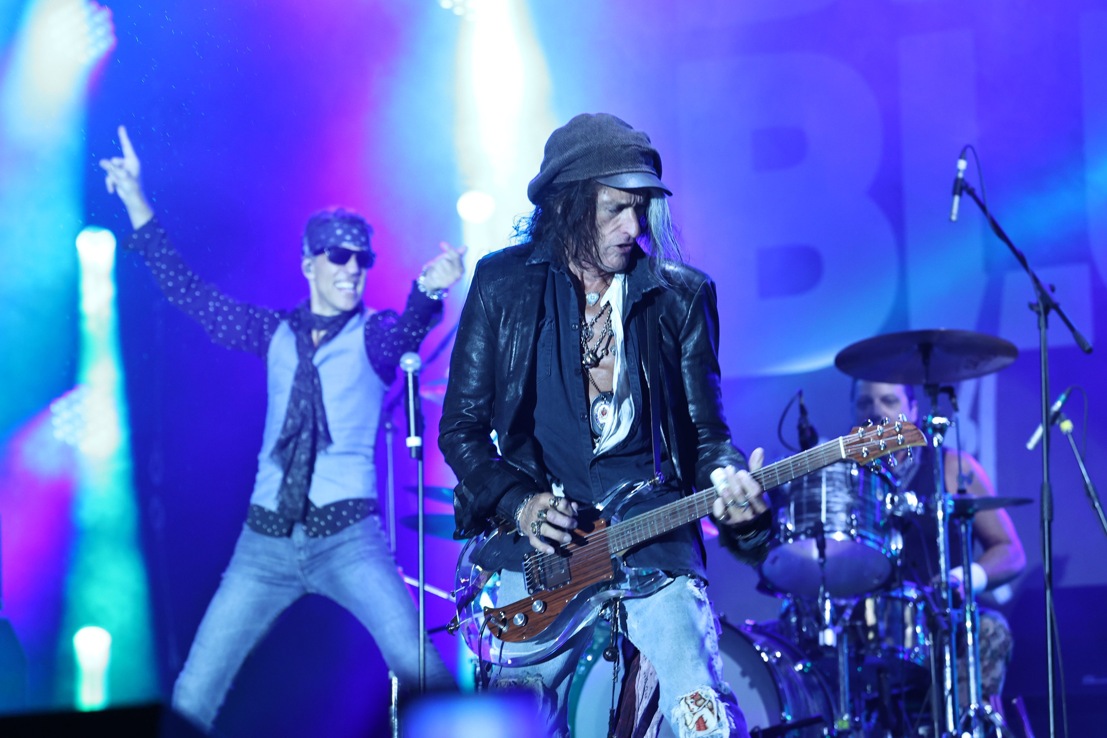 Joe Perry no Best of Blues & Rock da Samsung