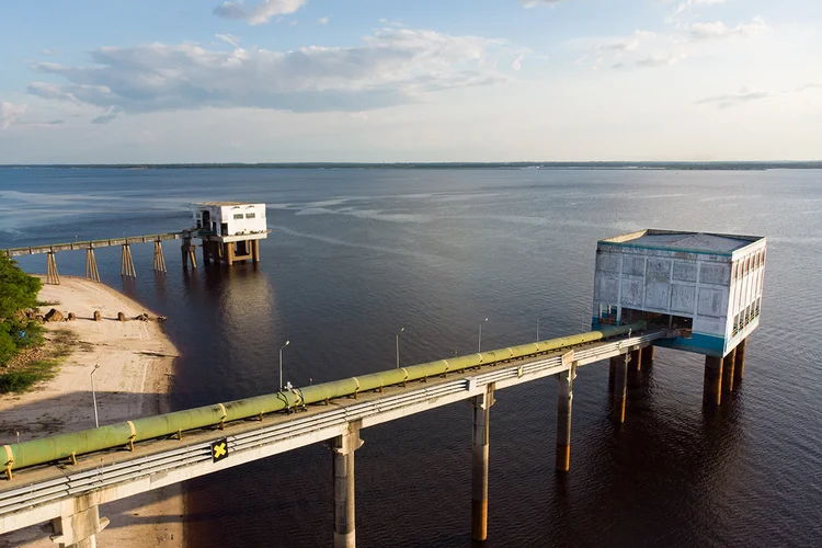 Águas de Manaus: cidade amazonense se tornou a capital que mais investiu em saneamento no Norte e Nordeste do país nos últimos anos, de acordo com dados do Instituto Trata Brasil (Aegea/Reprodução)