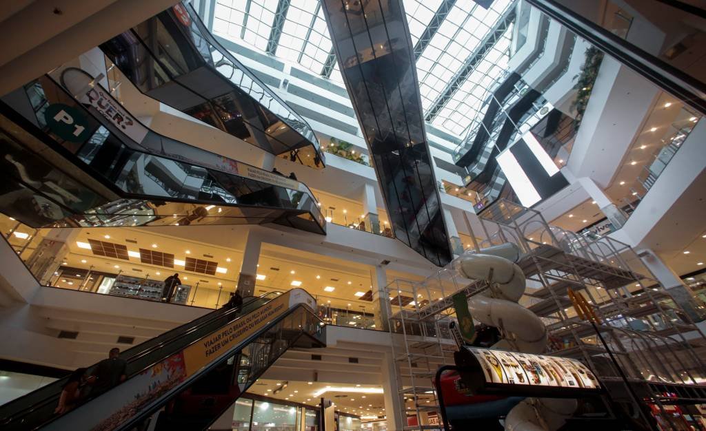 Shoppings: Entre as regiões, os maiores destaques nos primeiros três meses deste ano ficaram por conta do Centro-Oeste e Nordeste (Miguel Schincariol/Getty Images)
